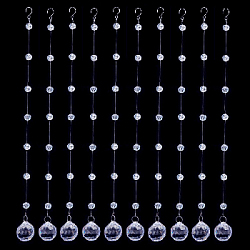 Набор струн с акриловыми бусинами №1, 10шт х 1,6 м